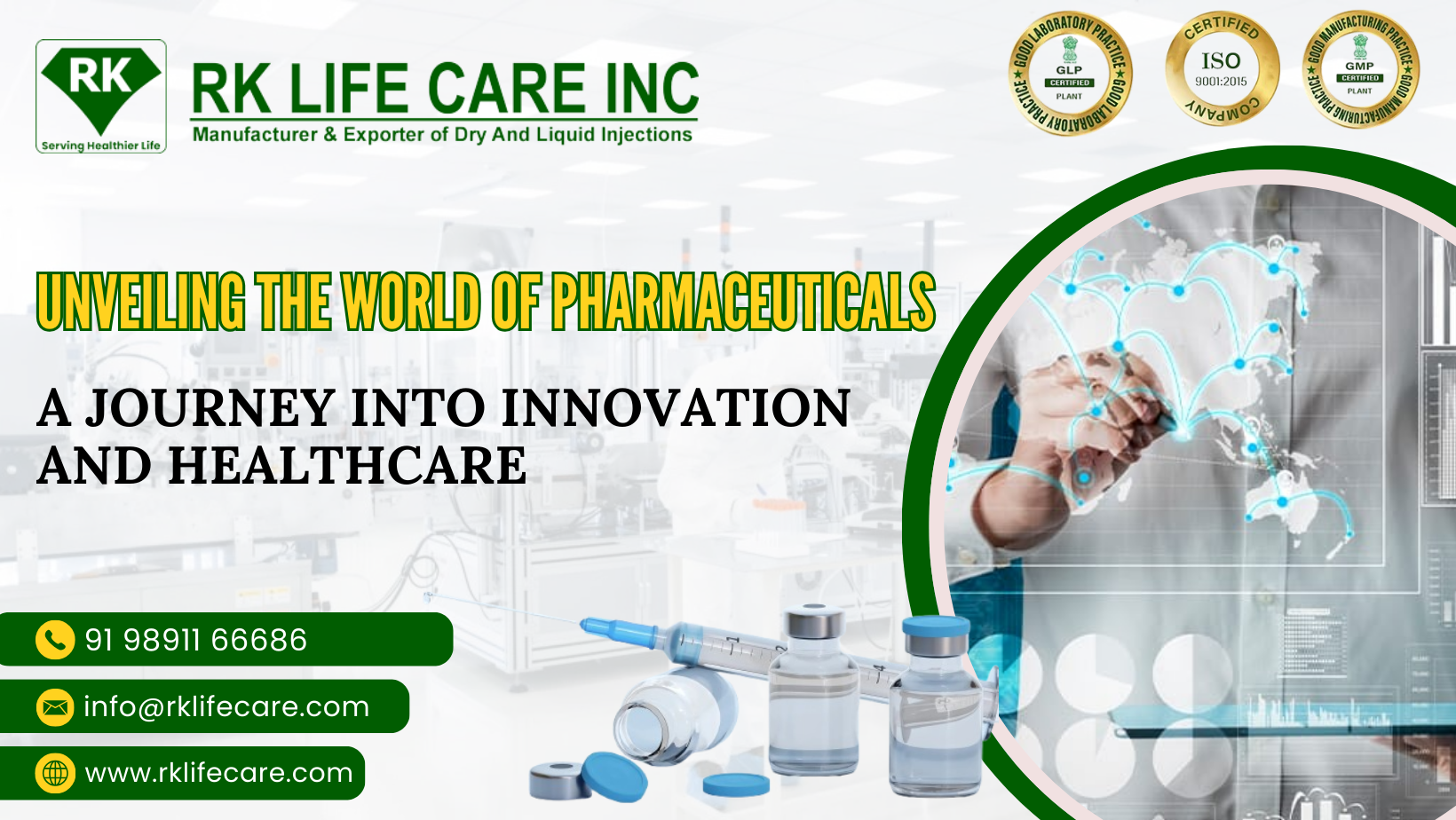 Unveiling the World of Pharmaceuticals: A Journey into Innovation and Healthcare